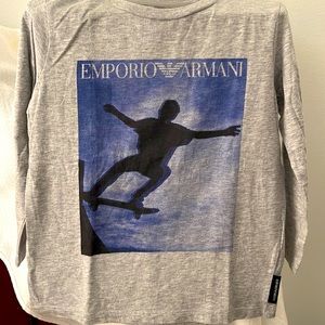 Boys Emporio Armani Kids Photo Print Top